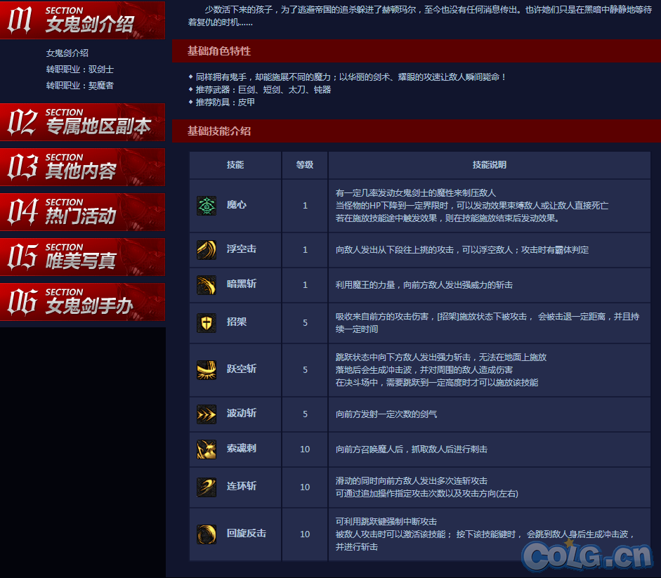 女鬼剑怎么少了这个牛B技能?国服阉割过了?,