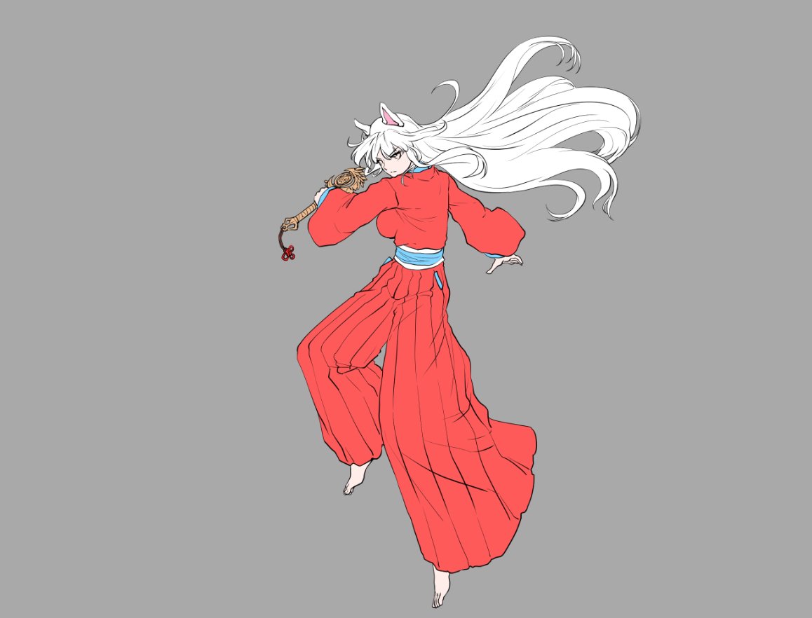 流浪武士剑帝立绘图步骤分享,撒花就完事了,沃特碧们的colg,dnf地下城