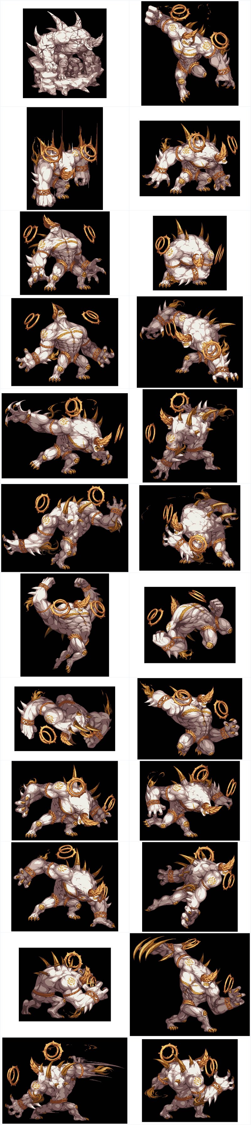 【Lv110副本 - 圣域】新怪物拆包（海图）内容展示一览（数量太多眼已花）14