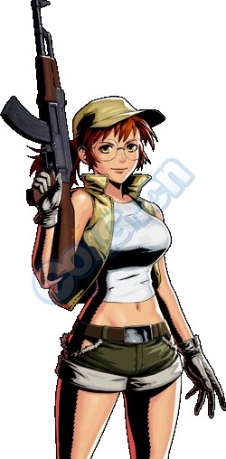 韩服玩家时装cos合金弹头角色