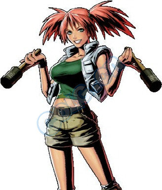 韩服玩家时装cos合金弹头角色