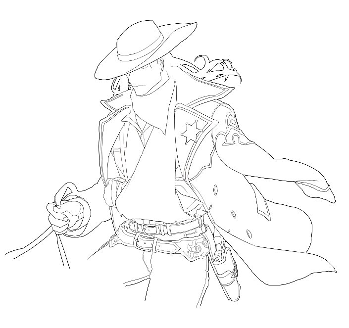 西部牛仔主题作画笔记(二)