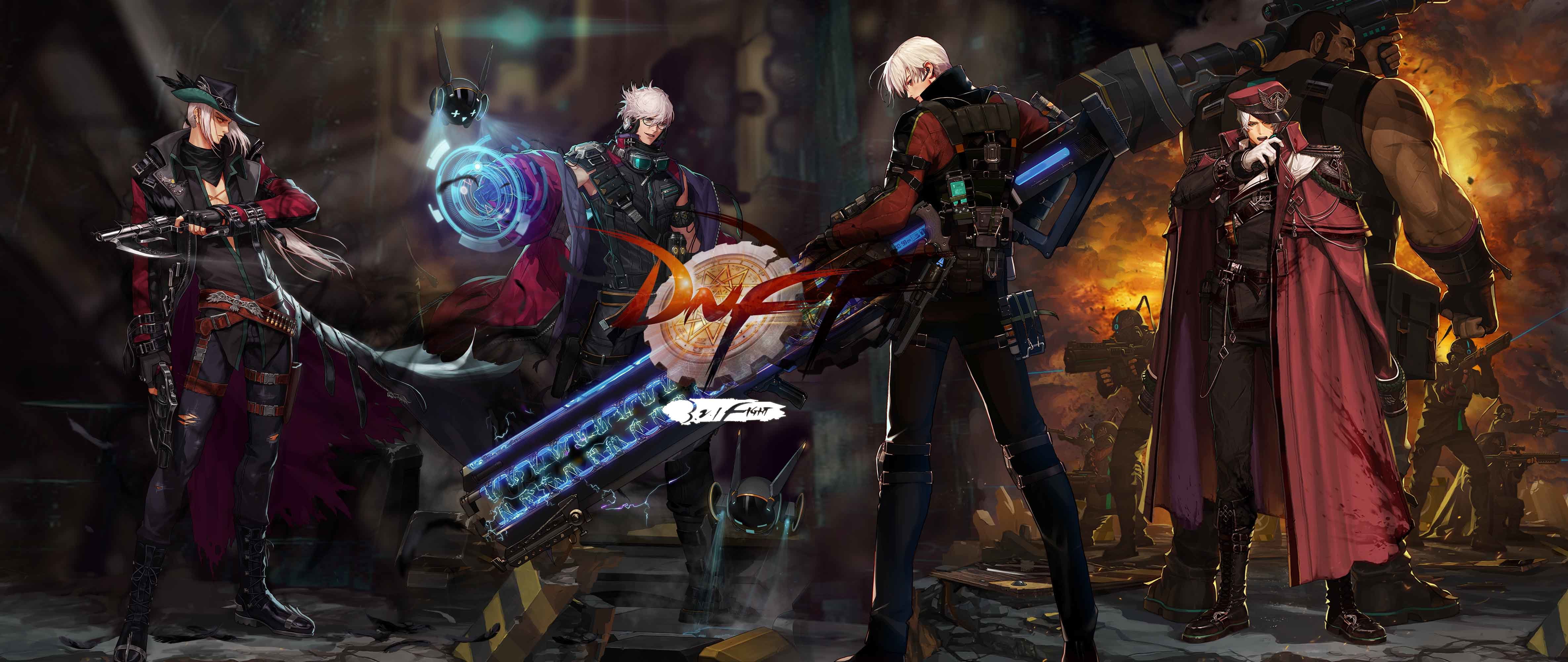 男弹药3觉壁纸追加枪炮壁纸及男枪全员壁纸,沃特碧们的colg,dnf地下城