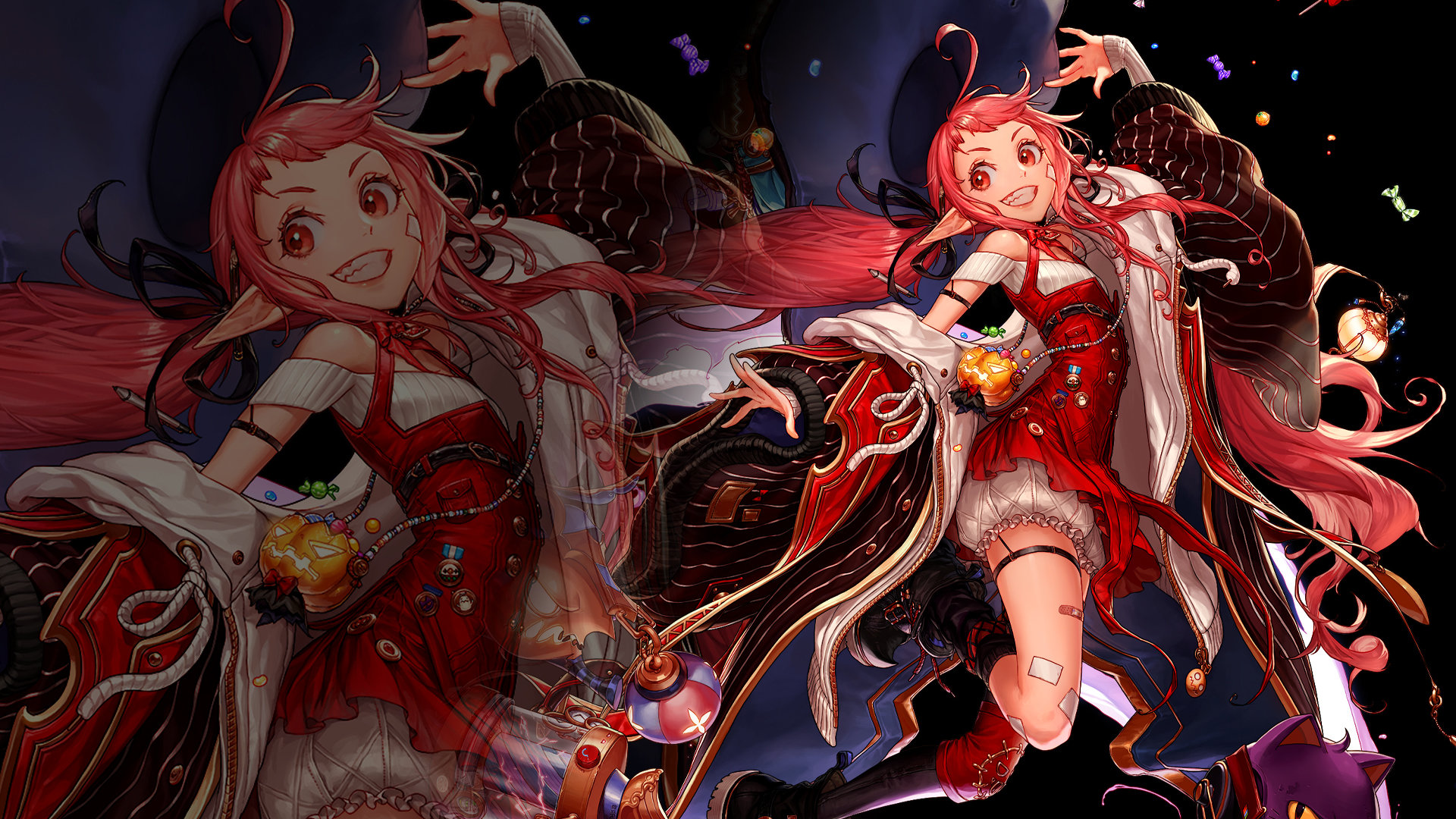 自制女圣职pc壁纸(1920*1080),沃特碧们的colg,dnf地下城与勇士