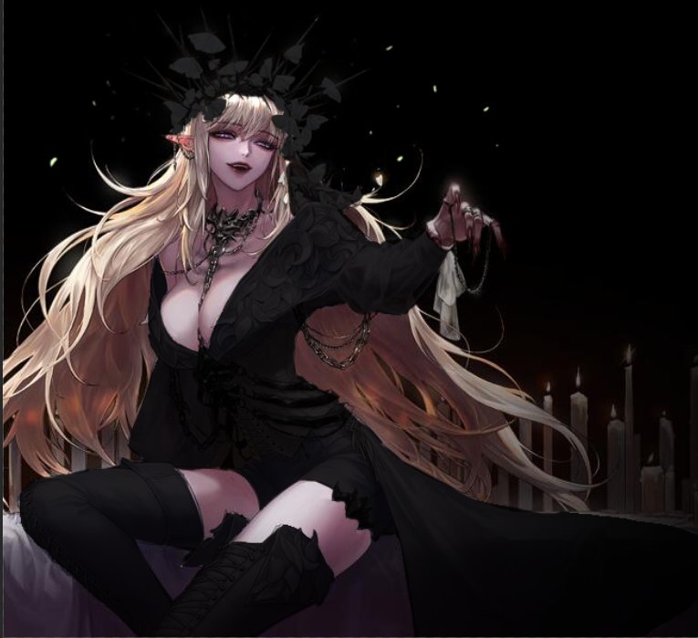 会p图的试试把死灵外衣弄成黑色的版本?