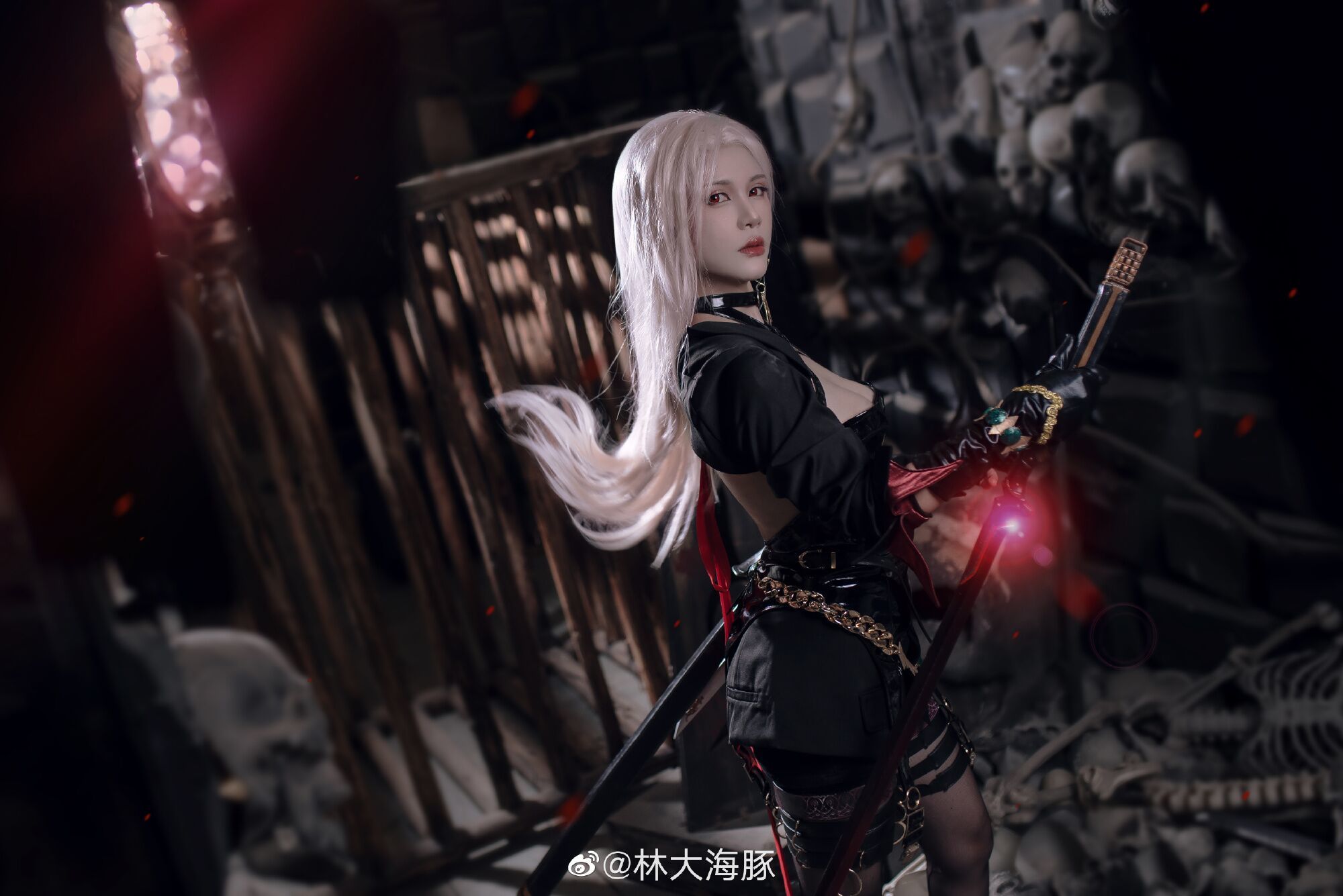 老哥的老婆cos的刃影正片终于来了,沃特碧们的colg,dnf地下城与勇士