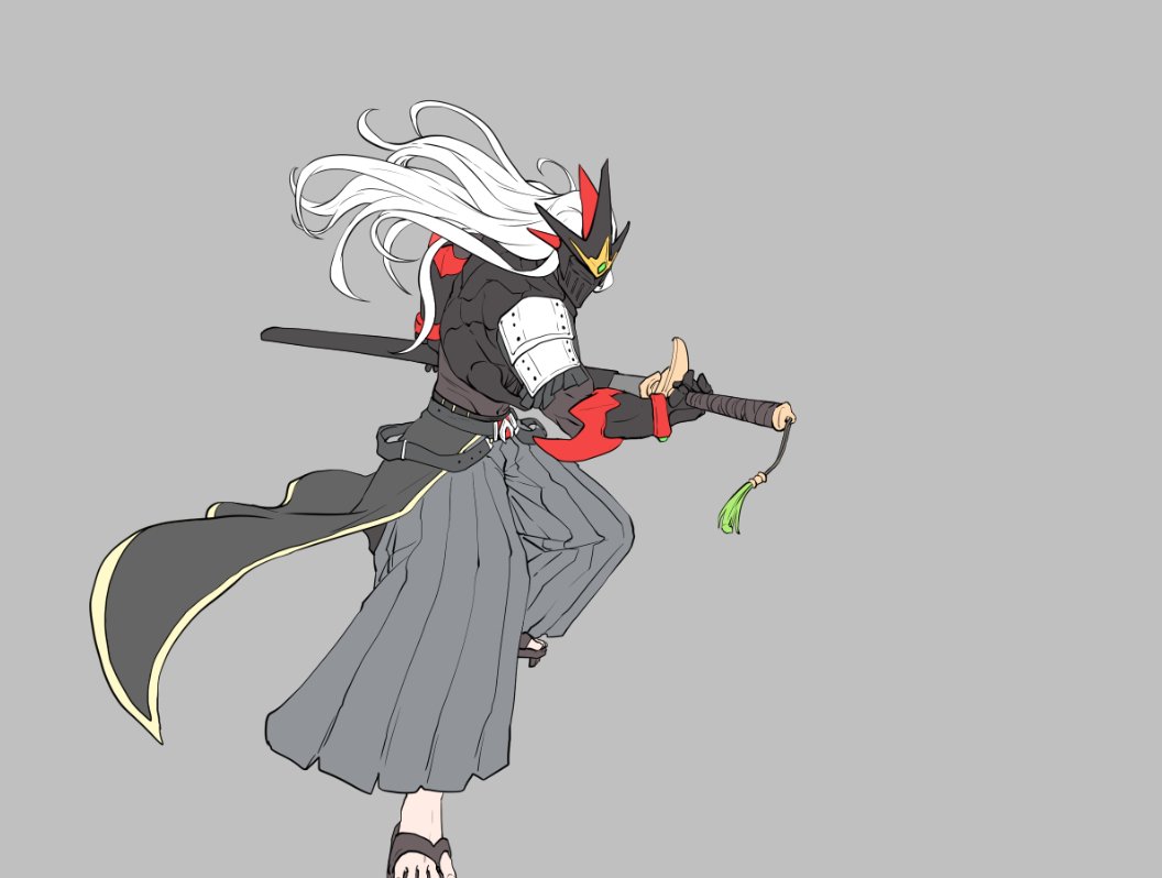 剑魂哥你立绘图步骤分享红眼中的战斗机剑魂