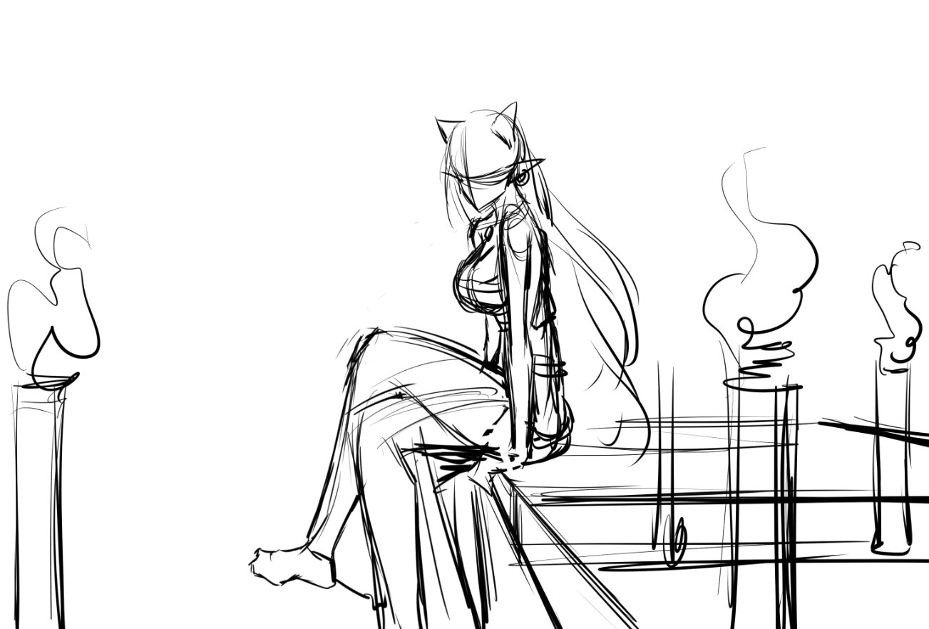 燃武死灵小插画步骤分享~5
