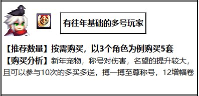 【攻略：新春礼包】礼包道具分析，你会考虑入手几套？5