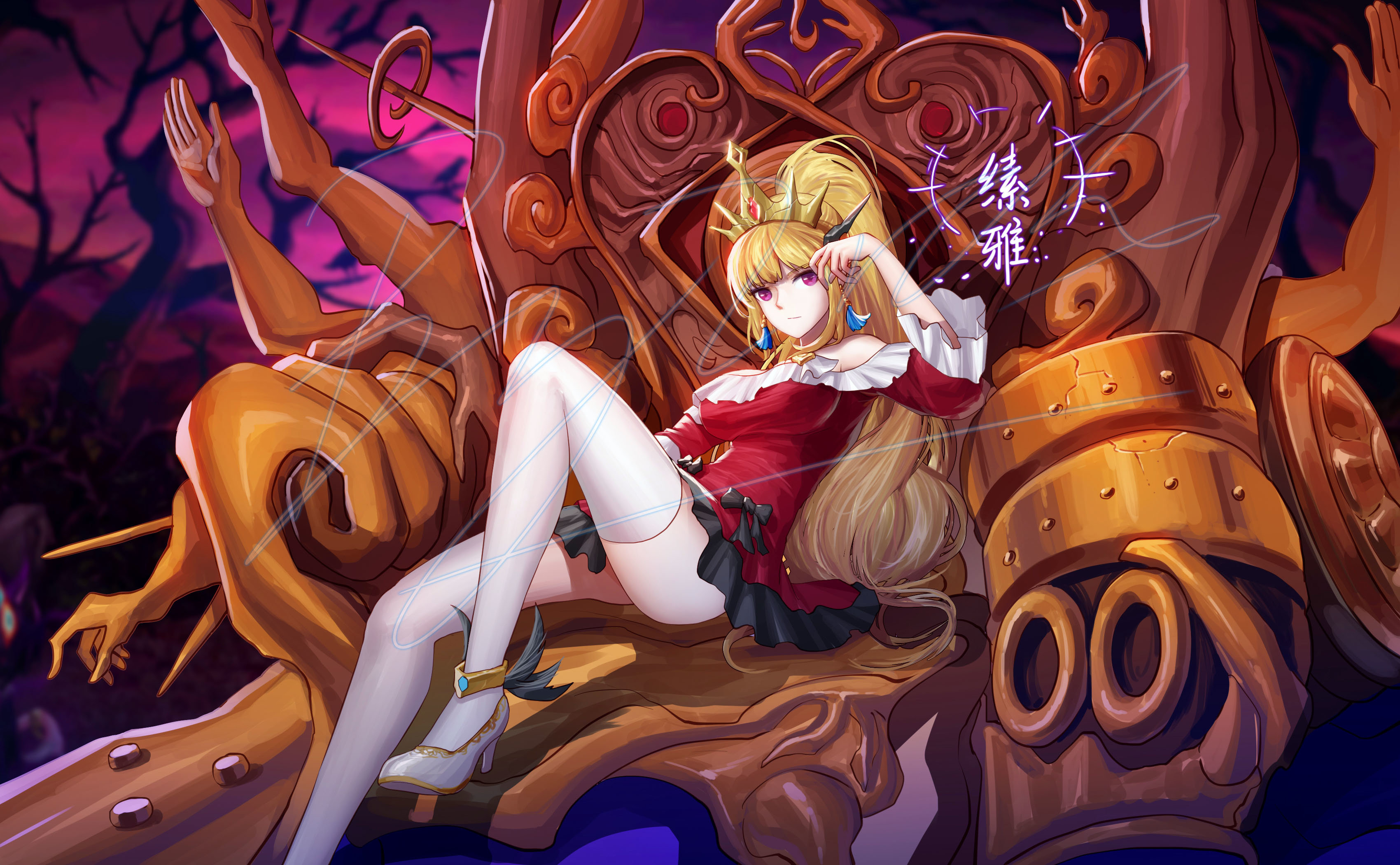 魔仙女娃，国一魔灵立绘图步骤分享，这个味对吗2