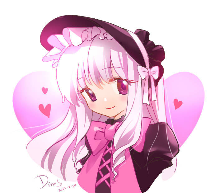 黑粉配色,充满古早味的洛丽塔.