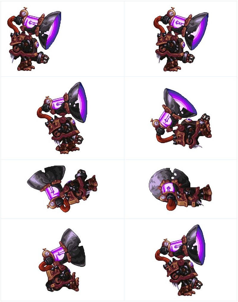 【Lv110副本 - 寂静城】新怪物拆包（海图）内容展示一览33