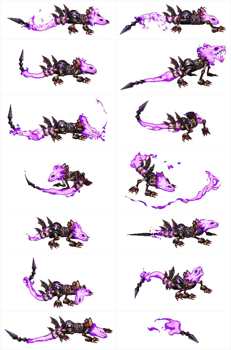 【Lv110副本 - 寂静城】新怪物拆包（海图）内容展示一览36