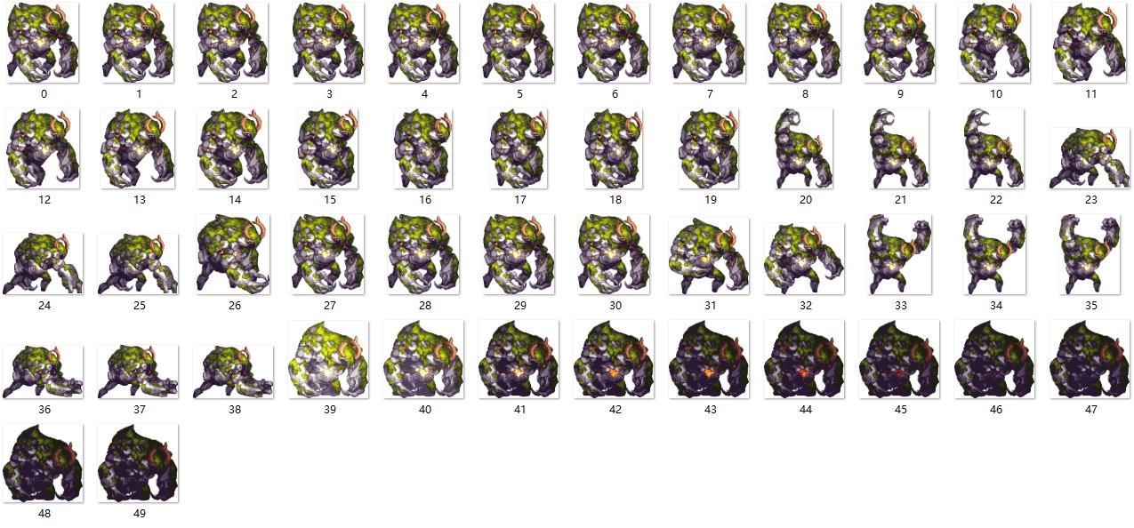 【Lv110副本 - 圣域】新怪物拆包（海图）内容展示一览（数量太多眼已花）18