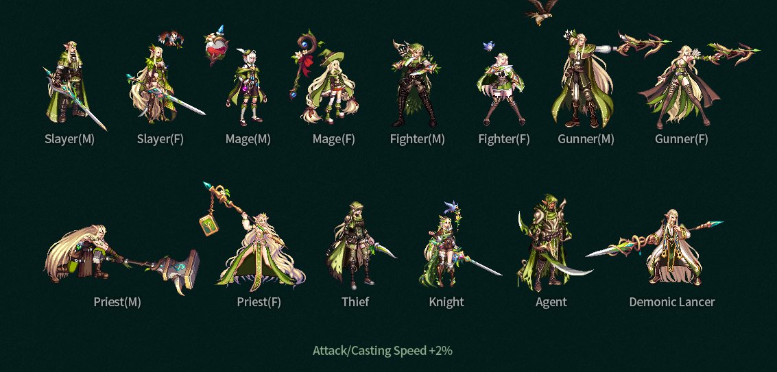 【magicsunz】2022美服森林守护者全时装/武器改补丁3