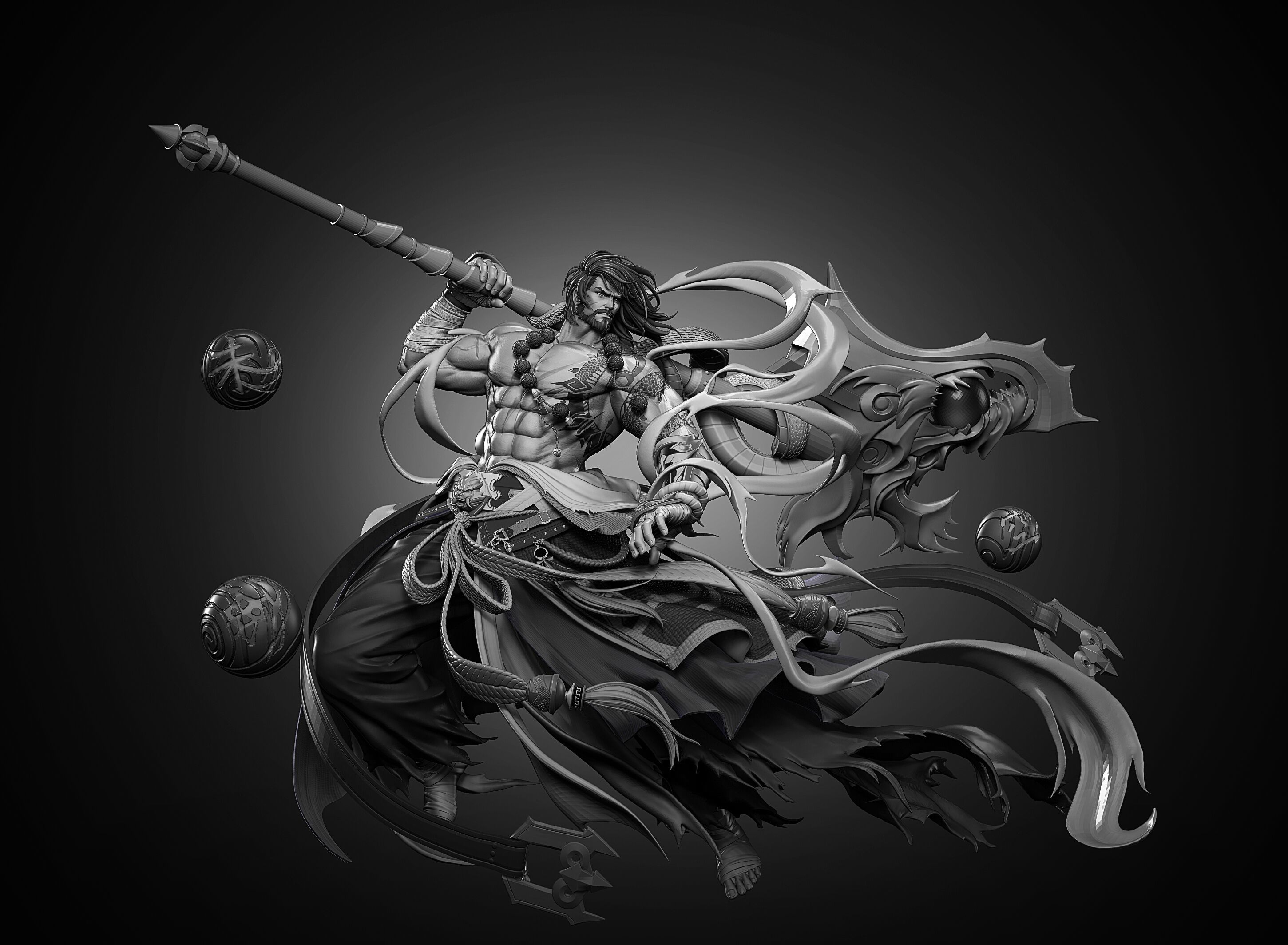 神启驱魔师模型5