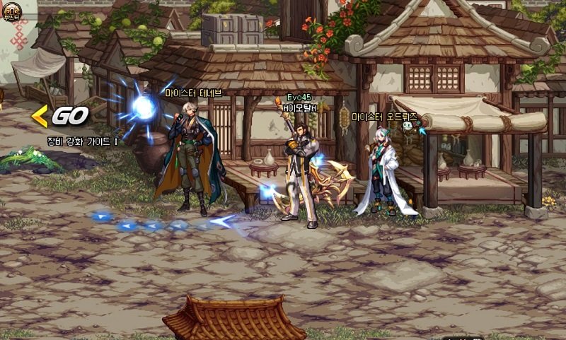 【Lv110新内容】巴卡尔时代 - 天界无名镇很复古 - 场景细节一览2