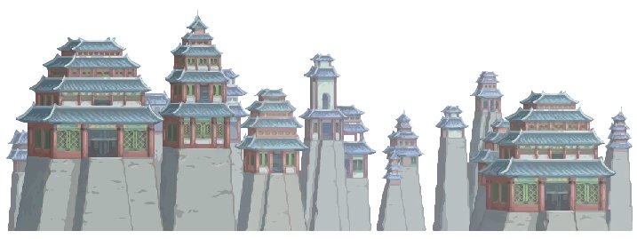 【Lv110新内容】巴卡尔时代 - 天界无名镇很复古 - 场景细节一览8