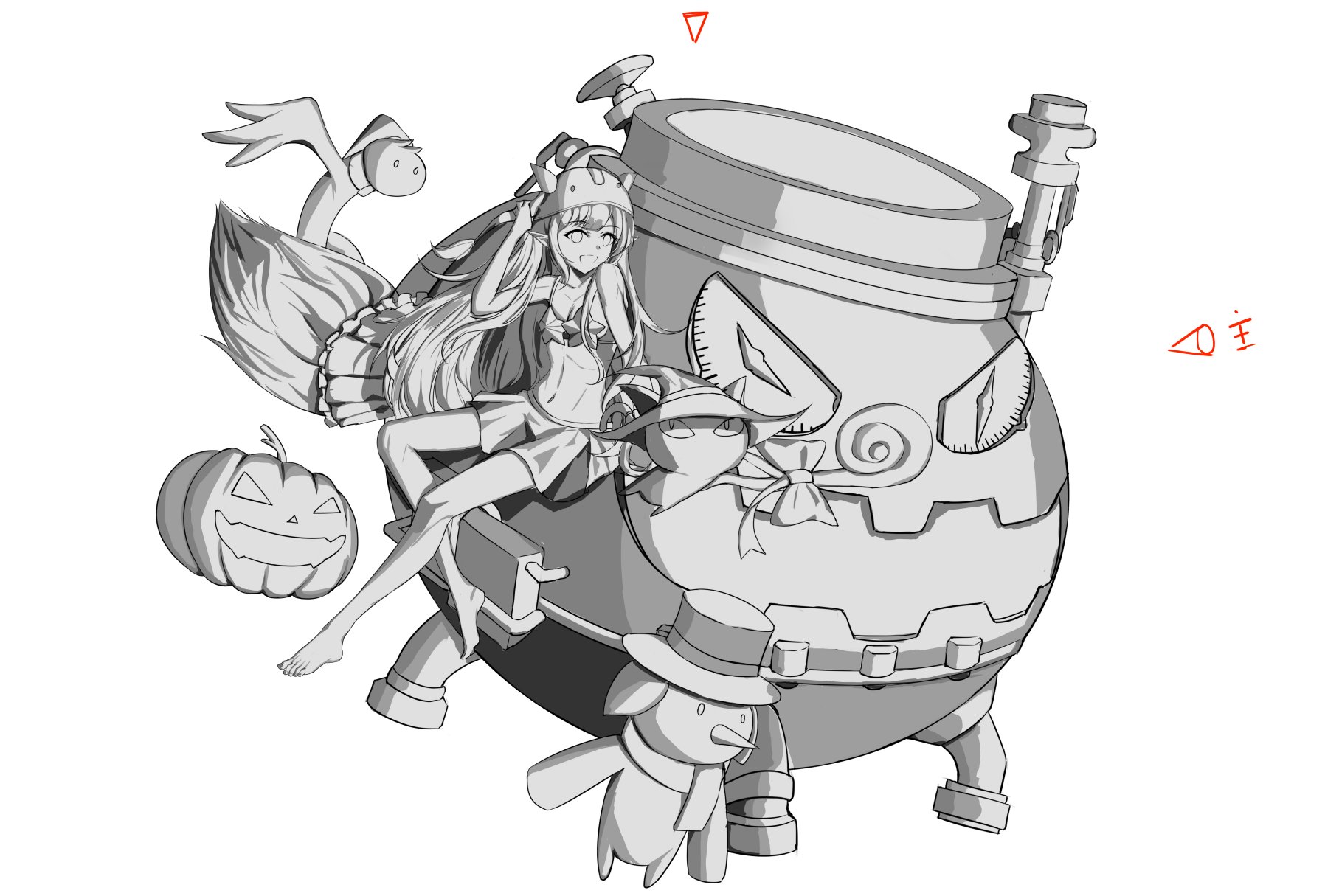 锅炉工来咯！魔道立绘步骤分享4