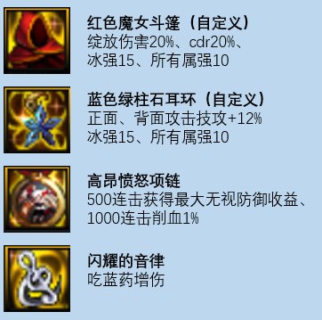 利用好新版本的各种机制——冰结师融化流装备build分享8