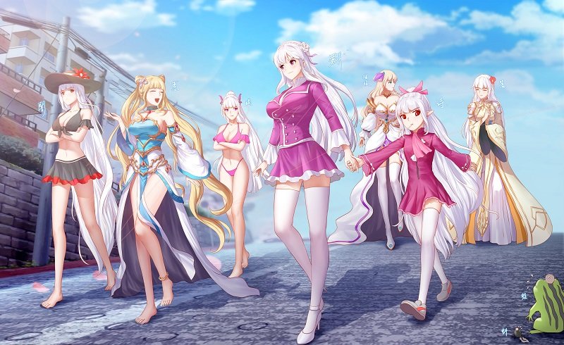 【第15周共创大赏】女鬼剑选美大赛VS唯美风奶妈3