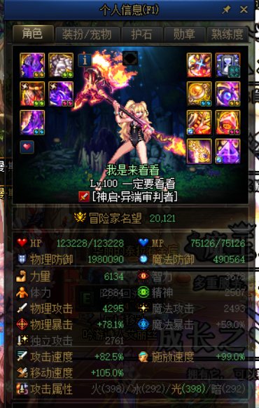 110异端审判者装备搭配（根据韩服装备选择率）2