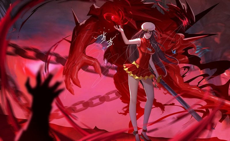 【第17周共创大赏】超短裙剑魔VS烧烧的刃影1
