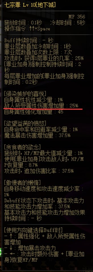 关于四姨BUFF技能的疑问1