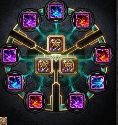 喜欢cp武器的话符文可以2蓝耀夜+1蓝悬丝2