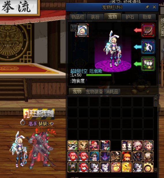 宠物右槽不触发1