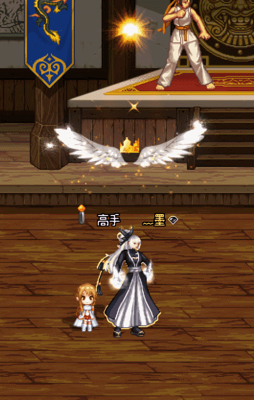 【闲】女格斗神兽龙袍站街改燃武/进图改狐狸头2