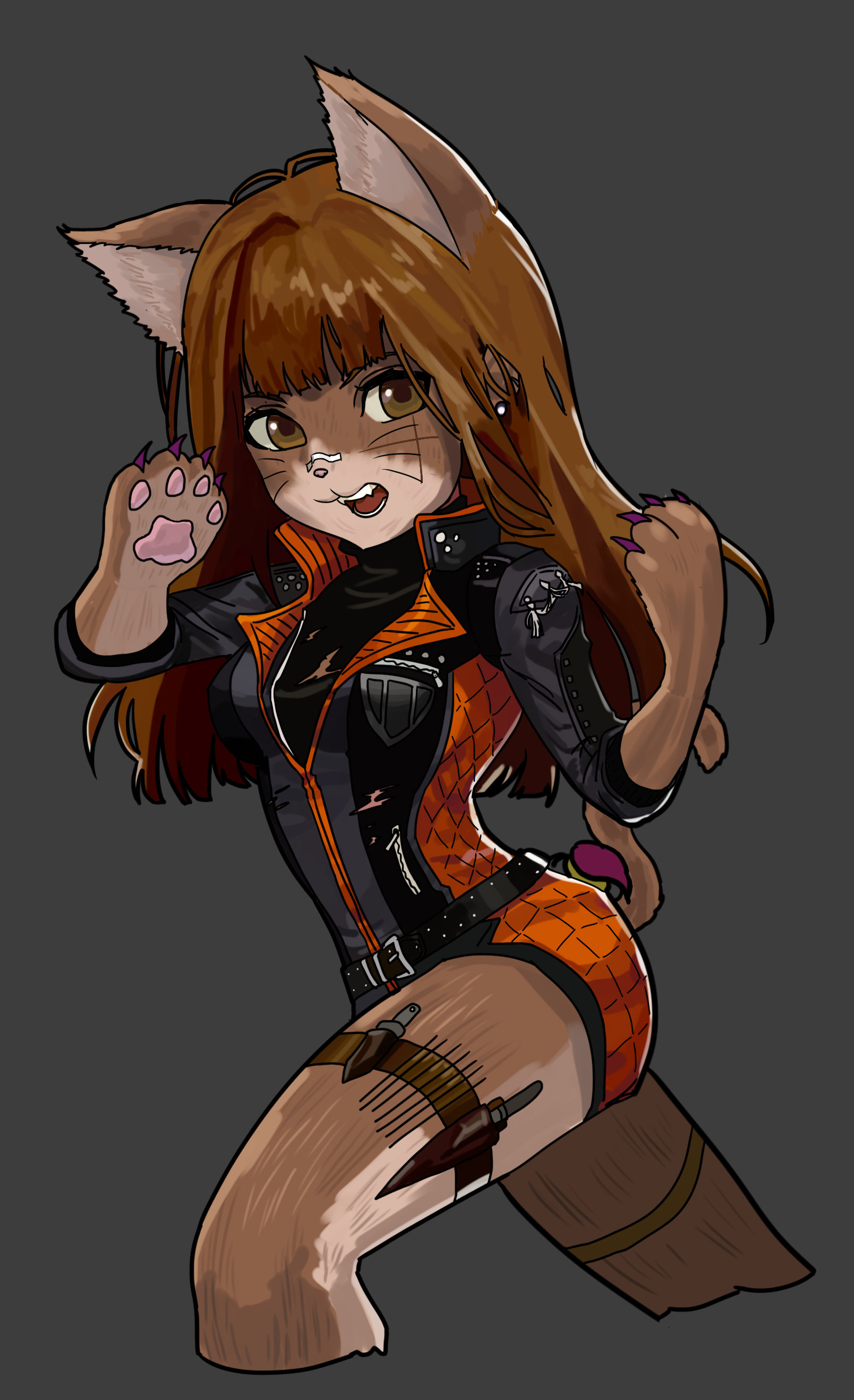 <同人作品>画了猫猫头毒神绝！1