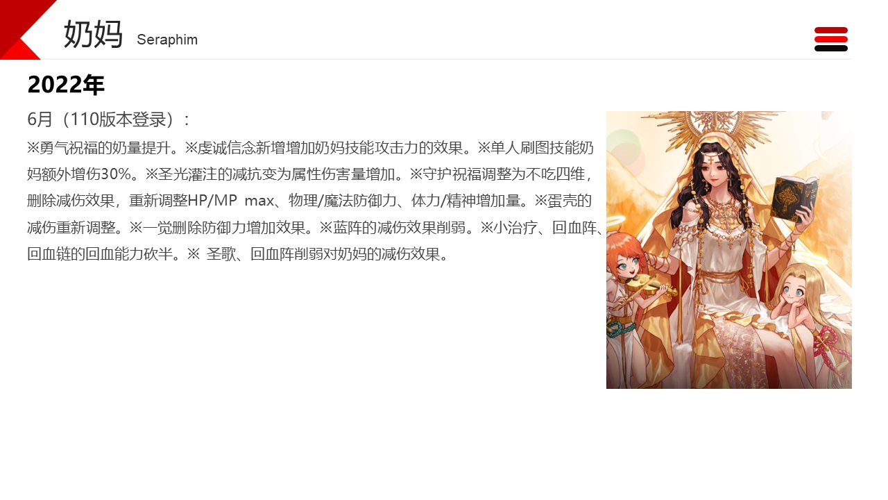 dnf职业改动历程——奶妈8