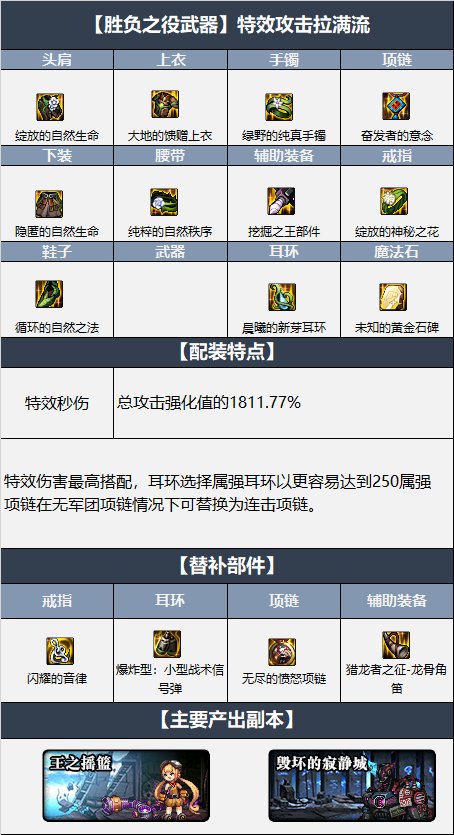 【攻略：军团版本】军团版本新流派介绍：特效流5