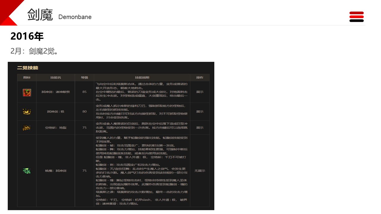 dnf职业改动历程——剑魔8