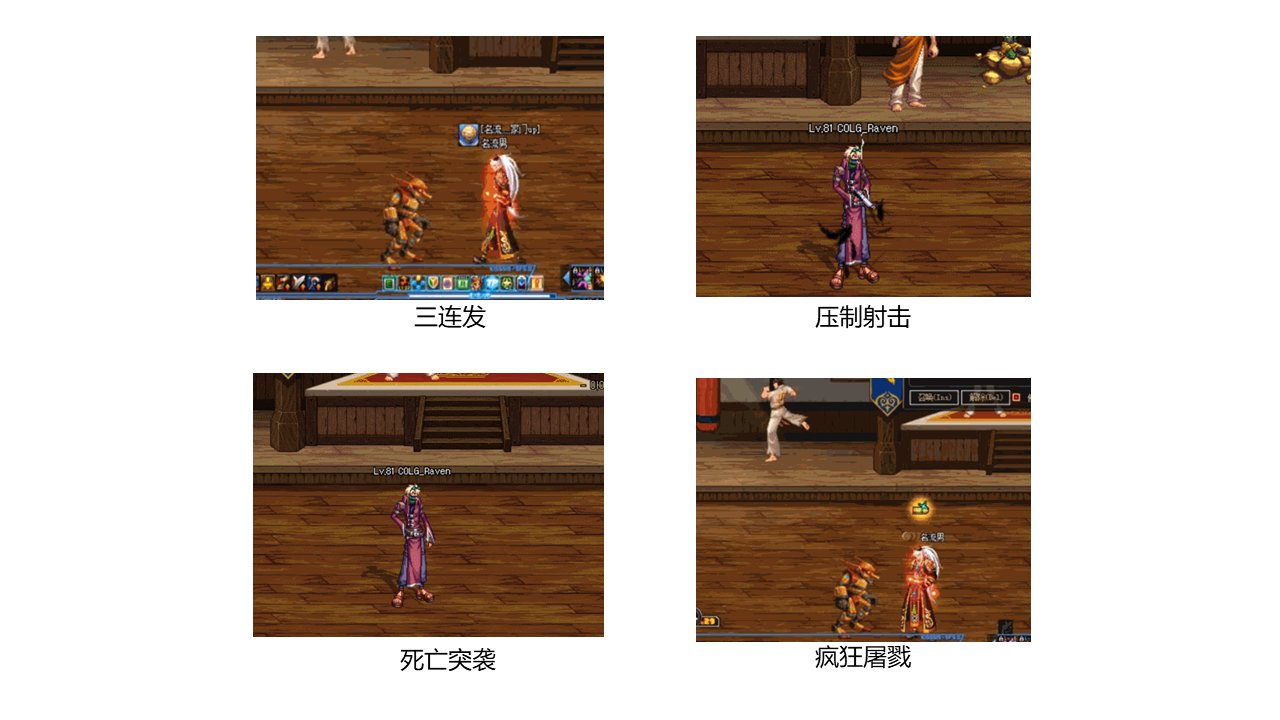 dnf职业改动历程——男枪23
