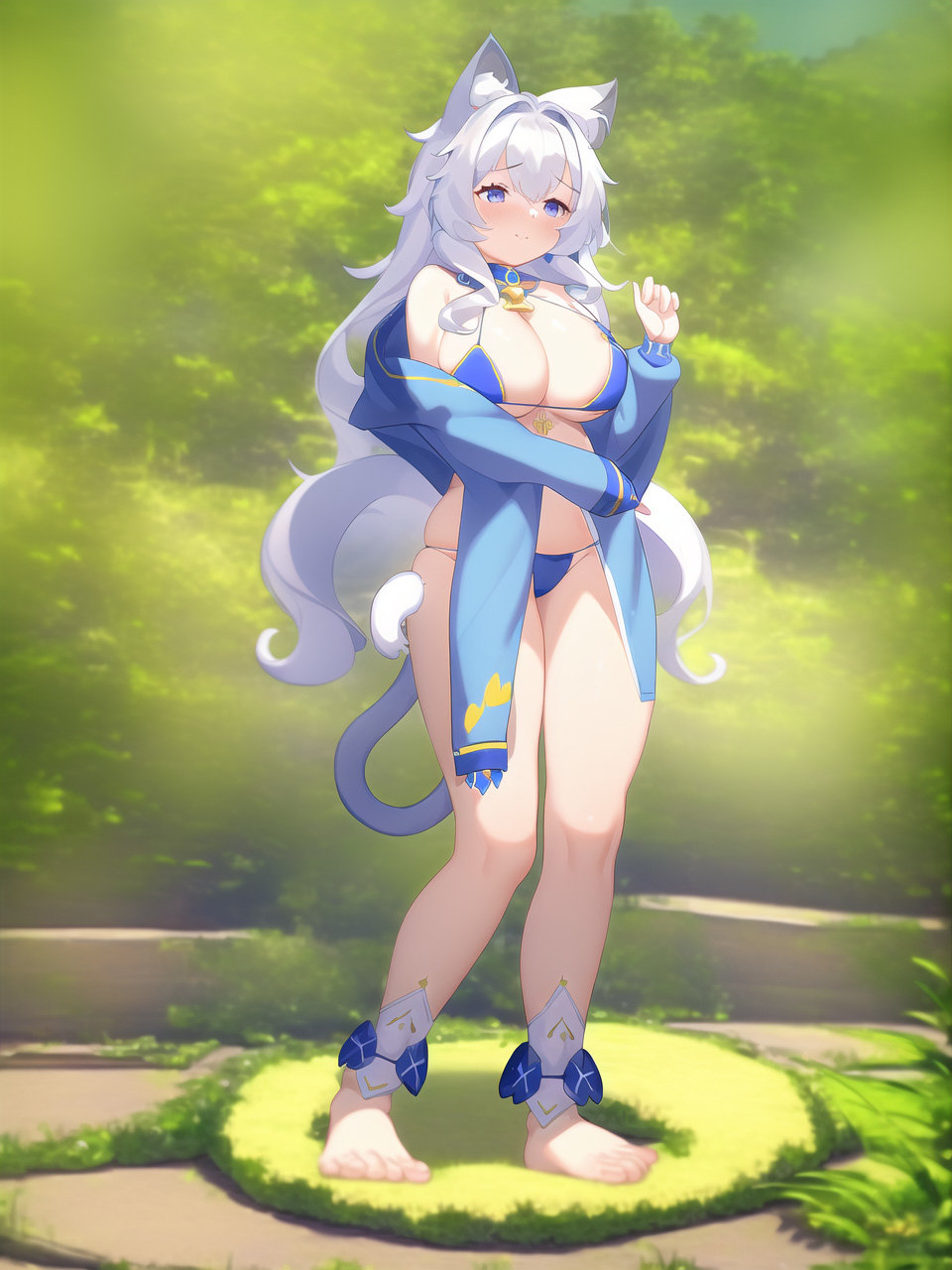 试着用AI画了画自己的小花花女儿2