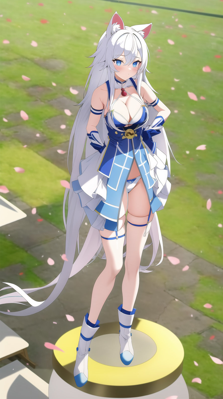 试着用AI画了画自己的小花花女儿4