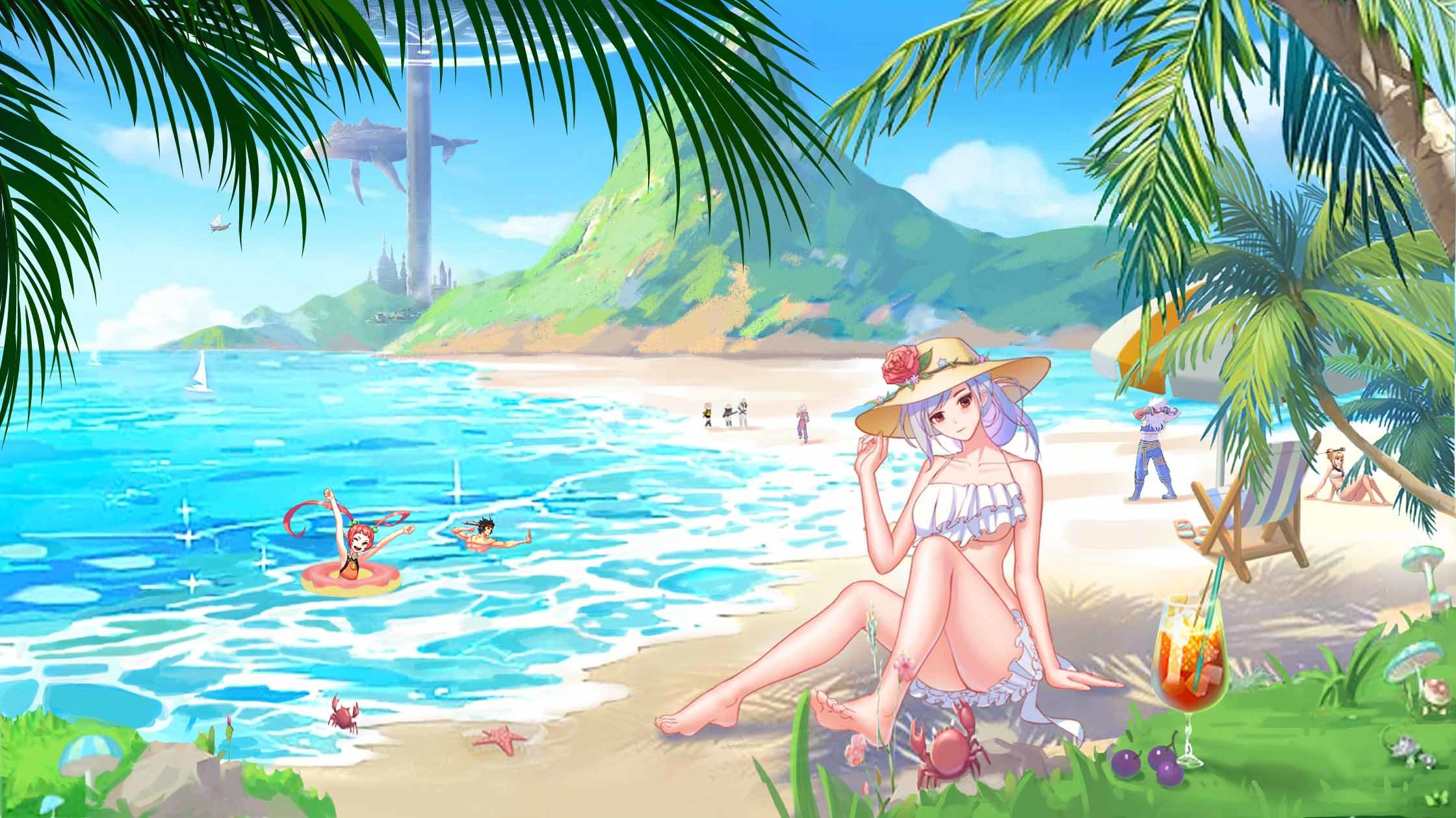 迟到的夏日泳装派对1