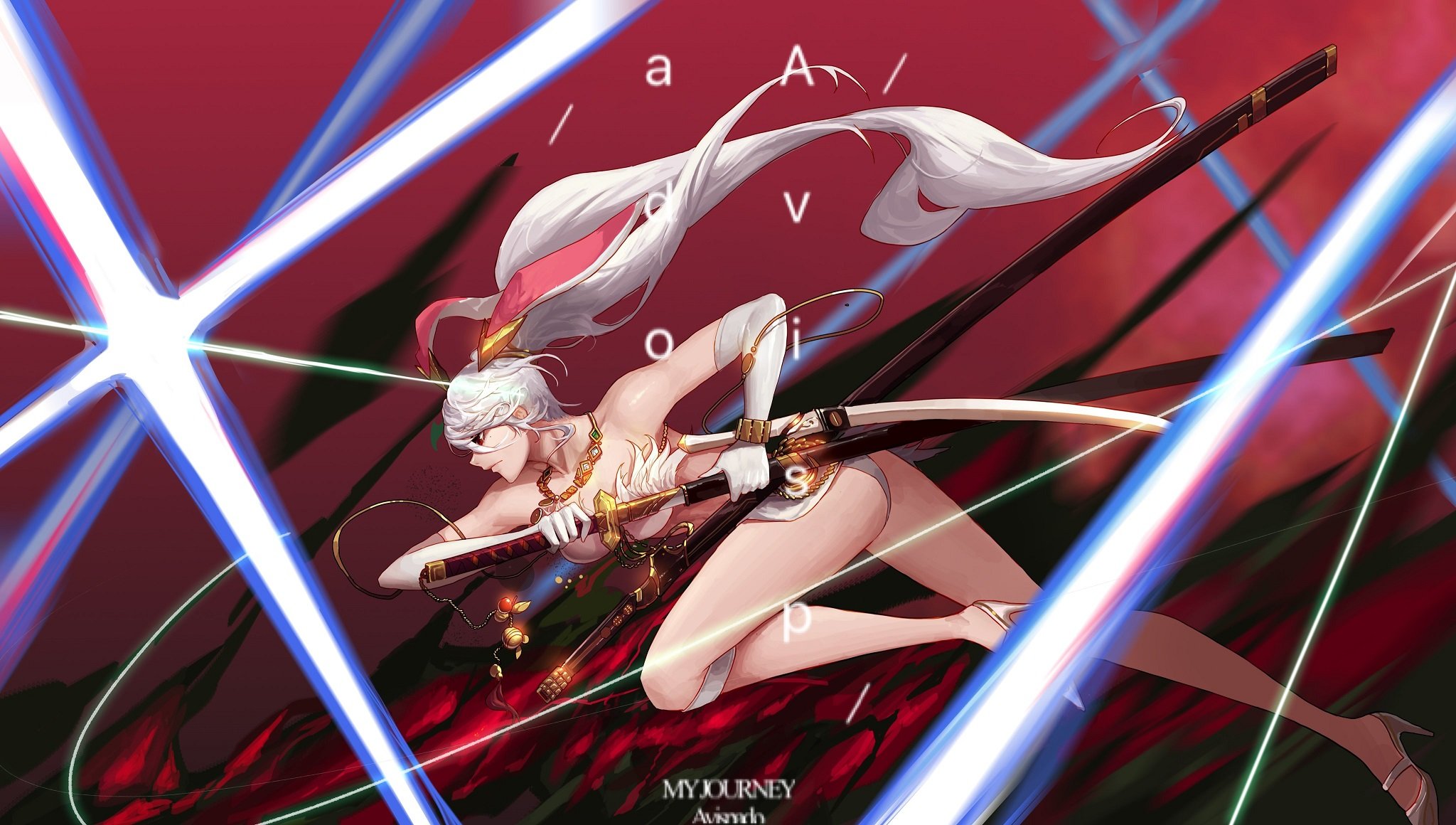 【第43周共创大赏】爆帅兔耳刃影拔刀斩VS女法师六人众大头萌照19
