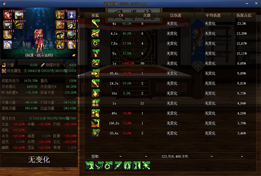 这次装备改版 小技能流也不算是完全没加强1