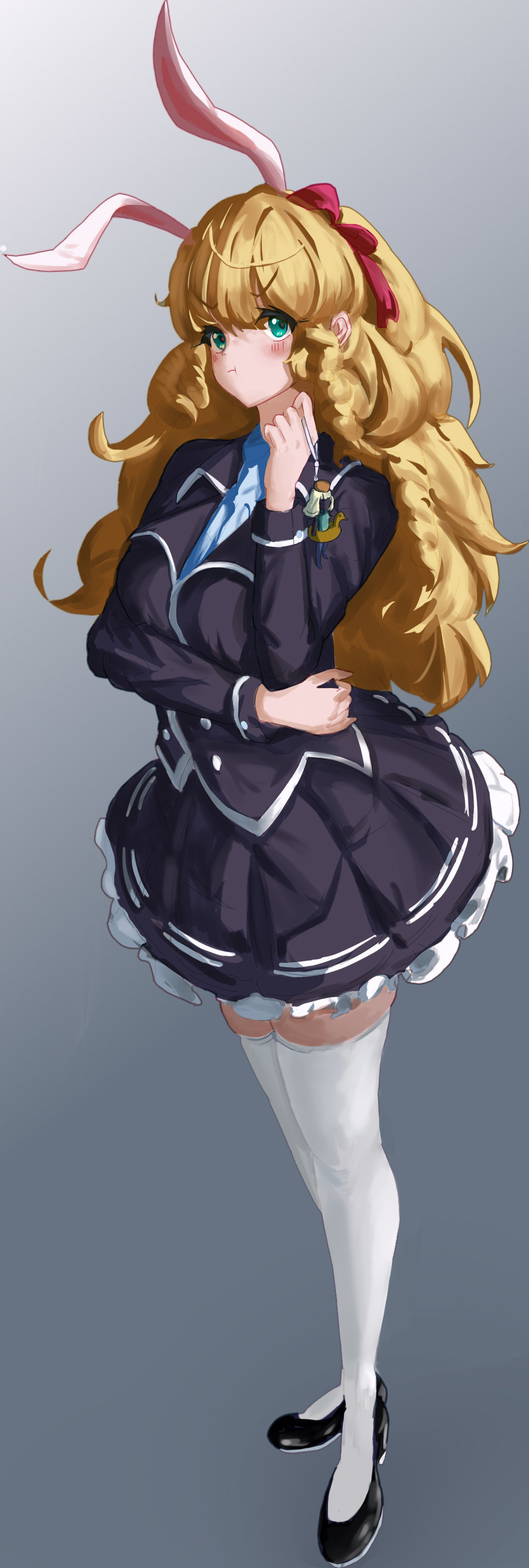【第44周共创大赏】井盖恶改魔性龙龟VS守护者制服兔儿装全身立绘3