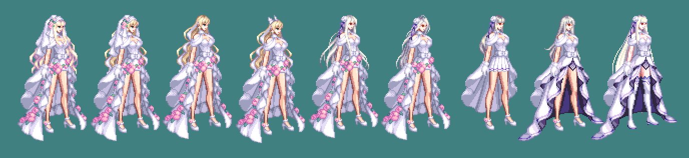 【暖暖笔记】熊叔侃时装：2022.11.不渝誓约：婚礼套2.0（女）5