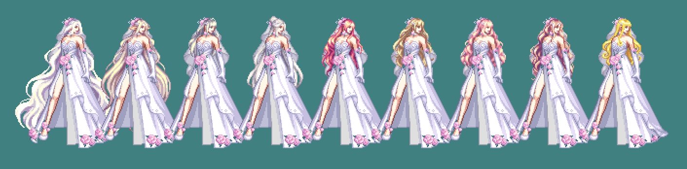 【暖暖笔记】熊叔侃时装：2022.11.不渝誓约：婚礼套2.0（女）9