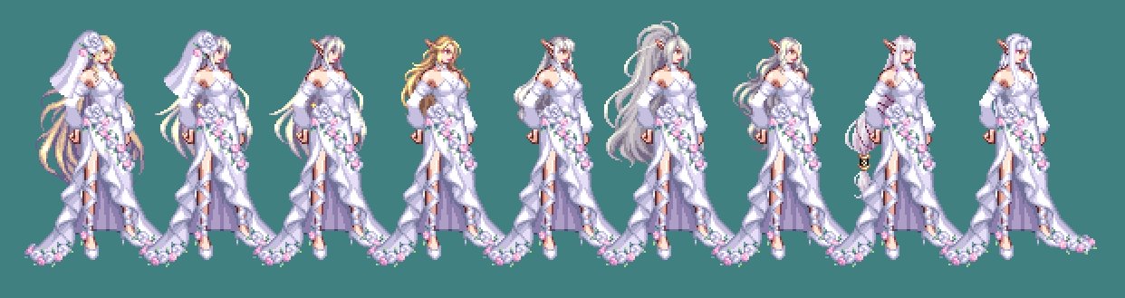 【暖暖笔记】熊叔侃时装：2022.11.不渝誓约：婚礼套2.0（女）16