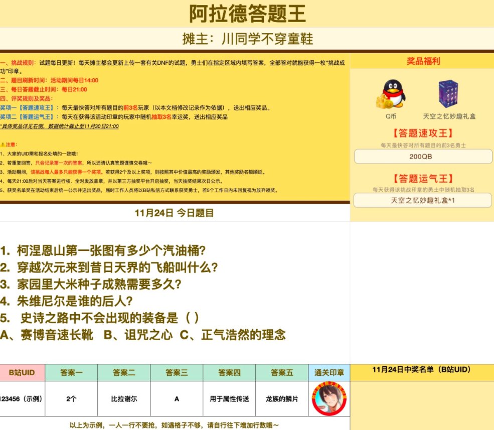 听说你还没去过嘉年华阿拉德市集？4