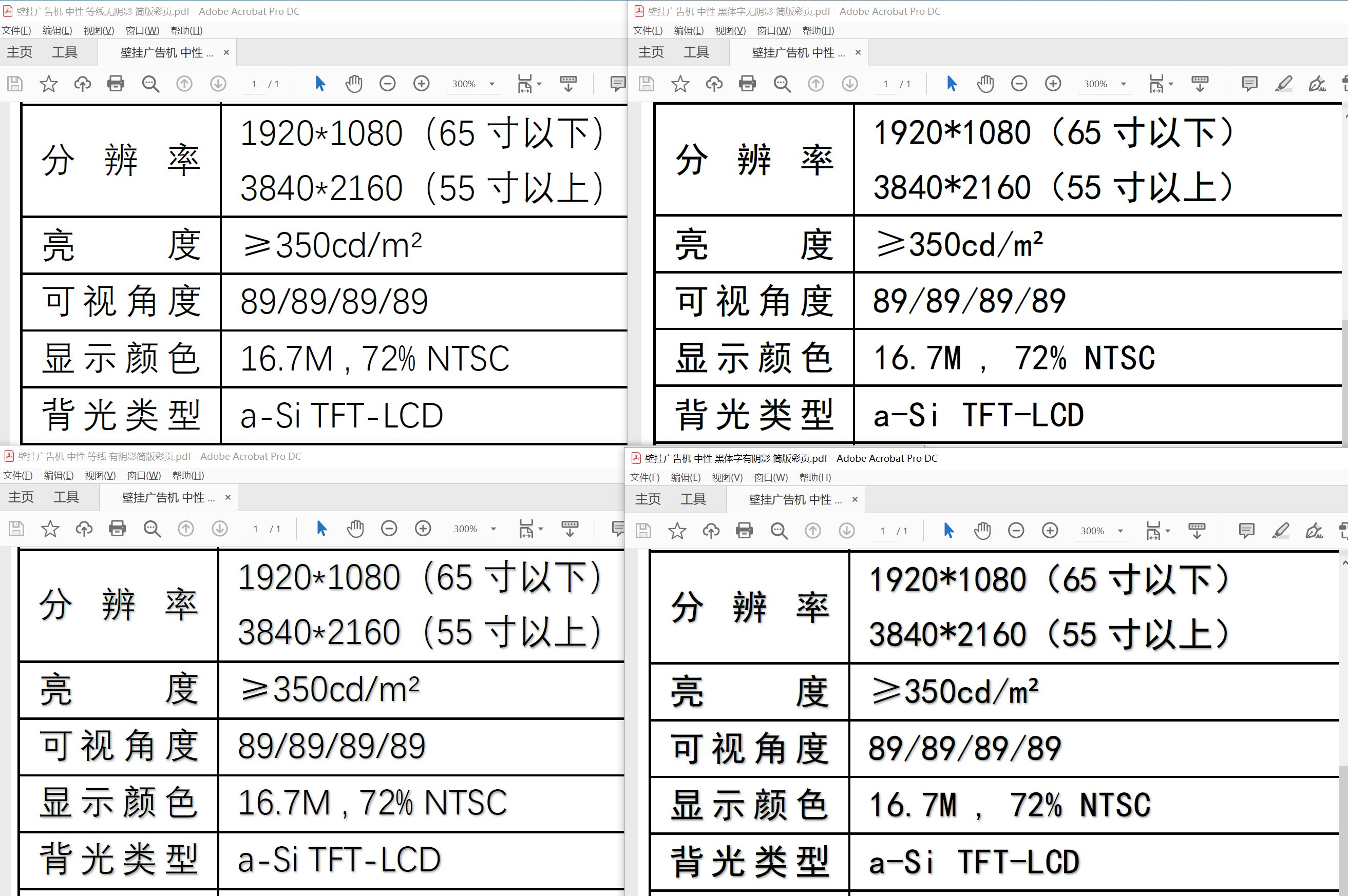 4个字体，问问老哥们更喜欢哪个字体？1