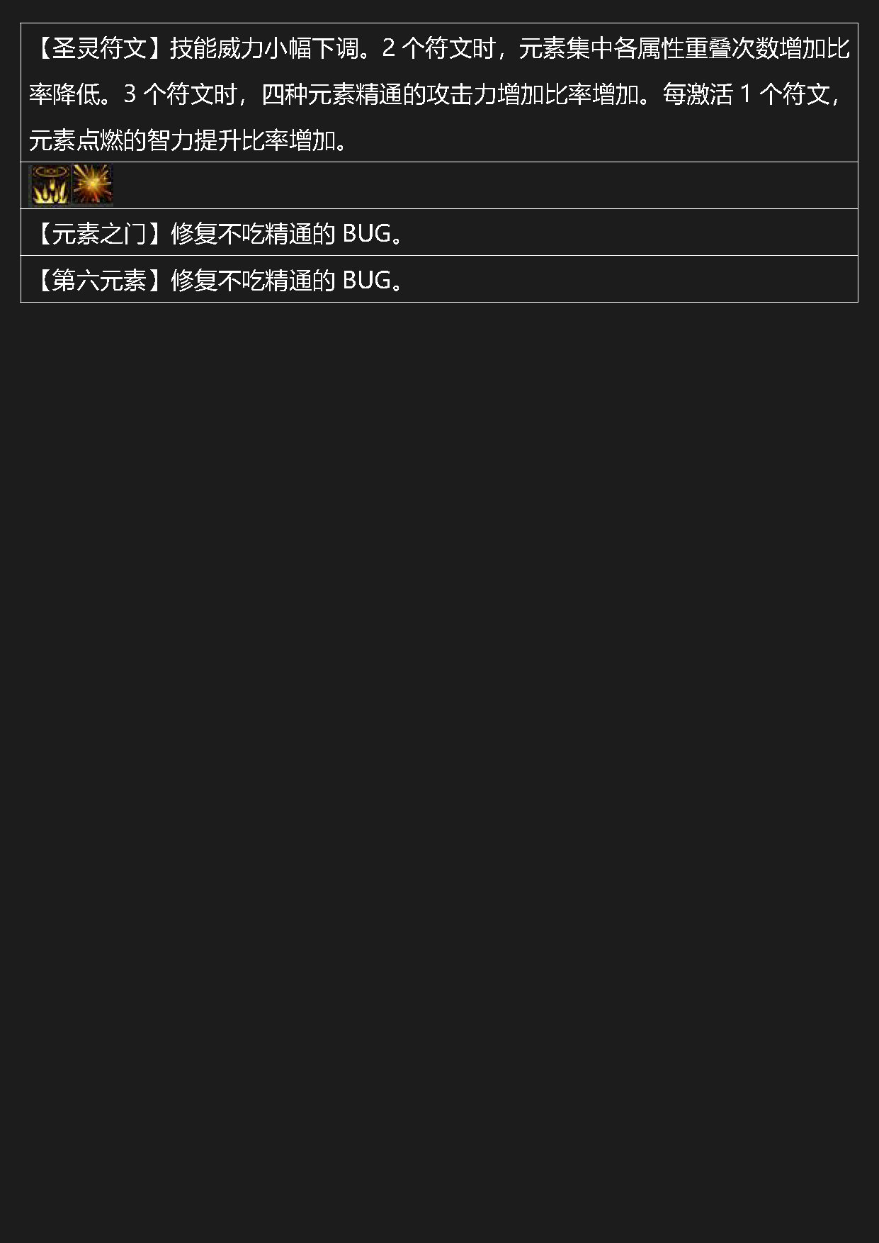 dnf岁月史书——元素42