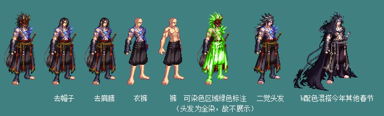 【暖暖笔记】熊叔侃时装：2023.01.三觉顿悟之境新春礼包：鬼剑士9