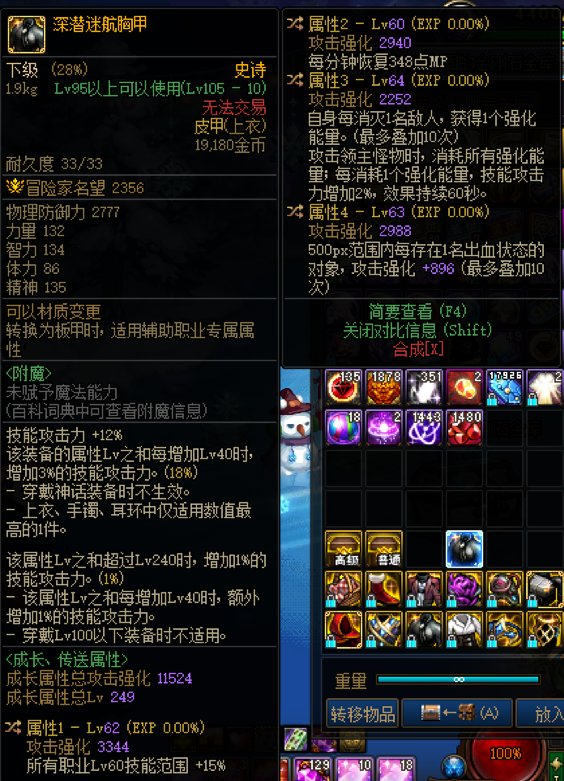 这件深潜迷航上衣有哪个词条有用1